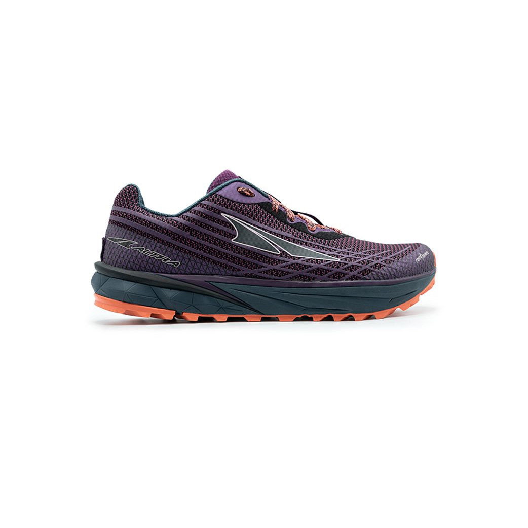 Altra Trailrunning Schuhe Damen - Timp 2 - Lila/Koralle 524VSKNYA